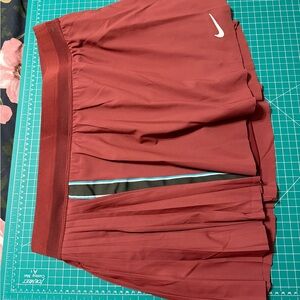 Nike Maroon Athletic Skirt